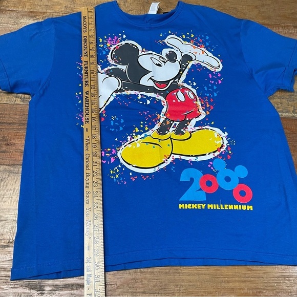 VTG Mickey Unlimited Mickey Mouse Disney Land ‘N Sea Graphic T-Shirt 1X - Picture 9 of 10